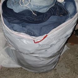 2 Bags Of Jeans men, Women's, And Youth