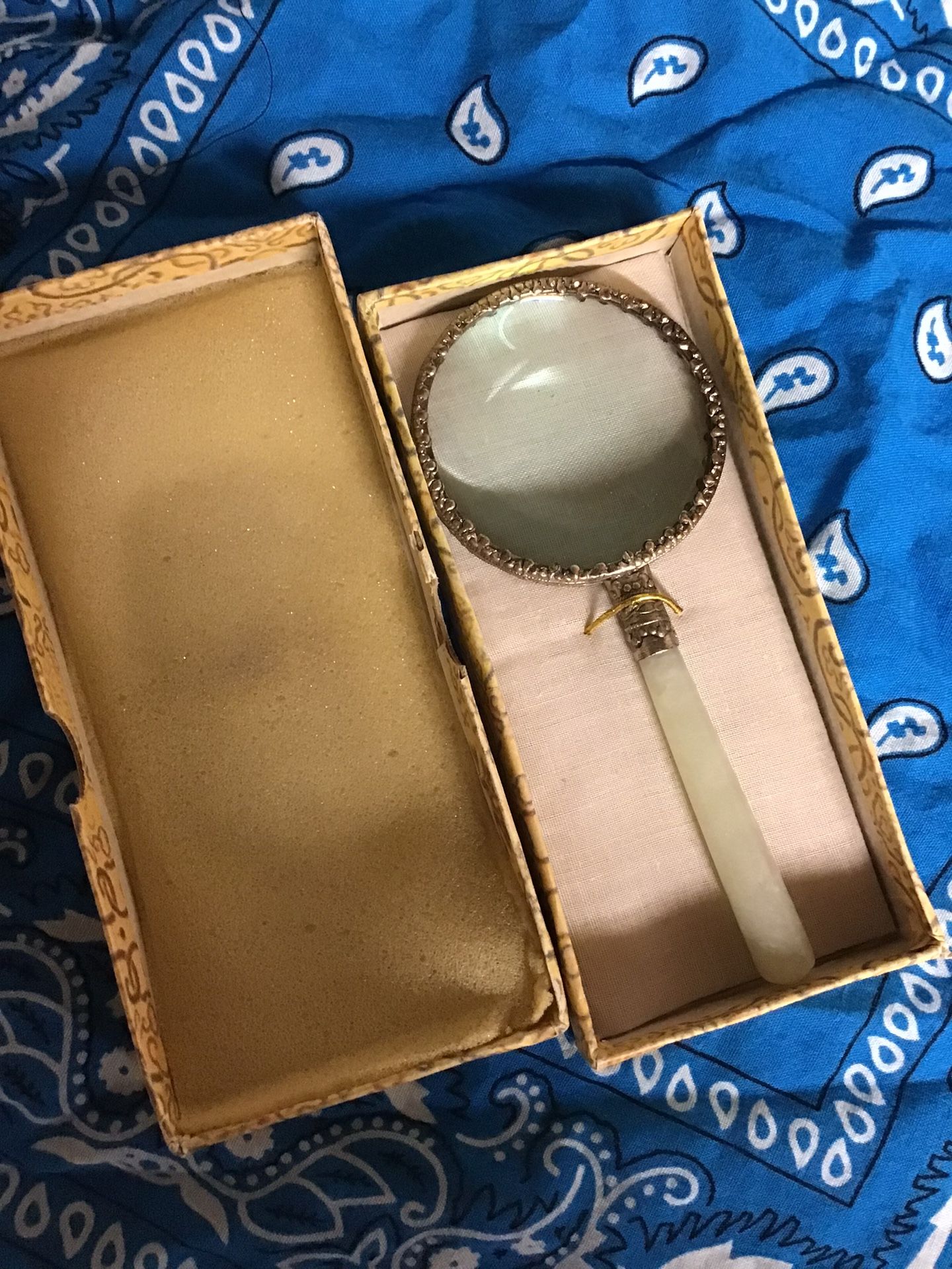 Antique Magnifying Glass 
