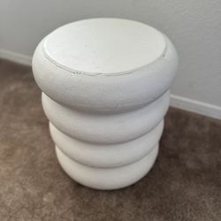 White Side Table 