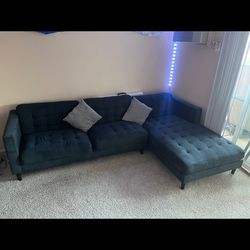 Navy Blue Couch