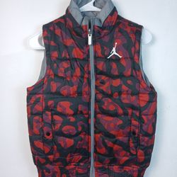 Boys Reversible Jordan Puffer Vest Jacket