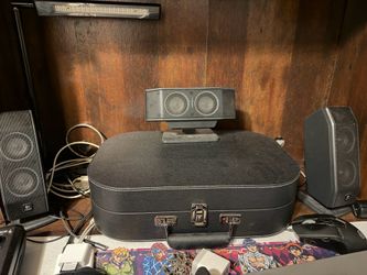 Logitech surround sound system