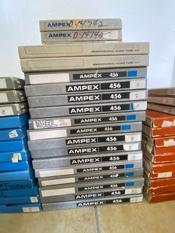 Ampex 456 Reel to Reel Tape 1/4 7” inch
