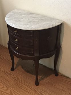 Table small with Italian marble