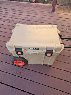 Pelican 45 quart wheeled cooler