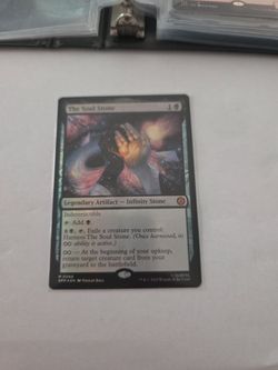 The Soul Stone MTG Marvel Card Holo Nm
