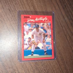 Don Mattingly '90 Donruss card #190