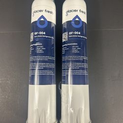 2-Pack Glacier Fresh GF-004 Ice Water Refrigerator Filter