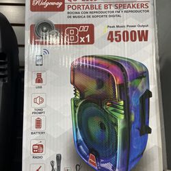 Bluetooth Rechargeable Speaker 