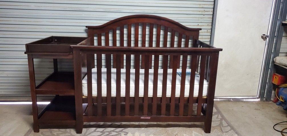 Baby Crib With Mattress