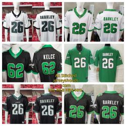 Saquon Barkley #26 Philadelphia Eagles Jerseys - All Sizes stitched bulk discounts