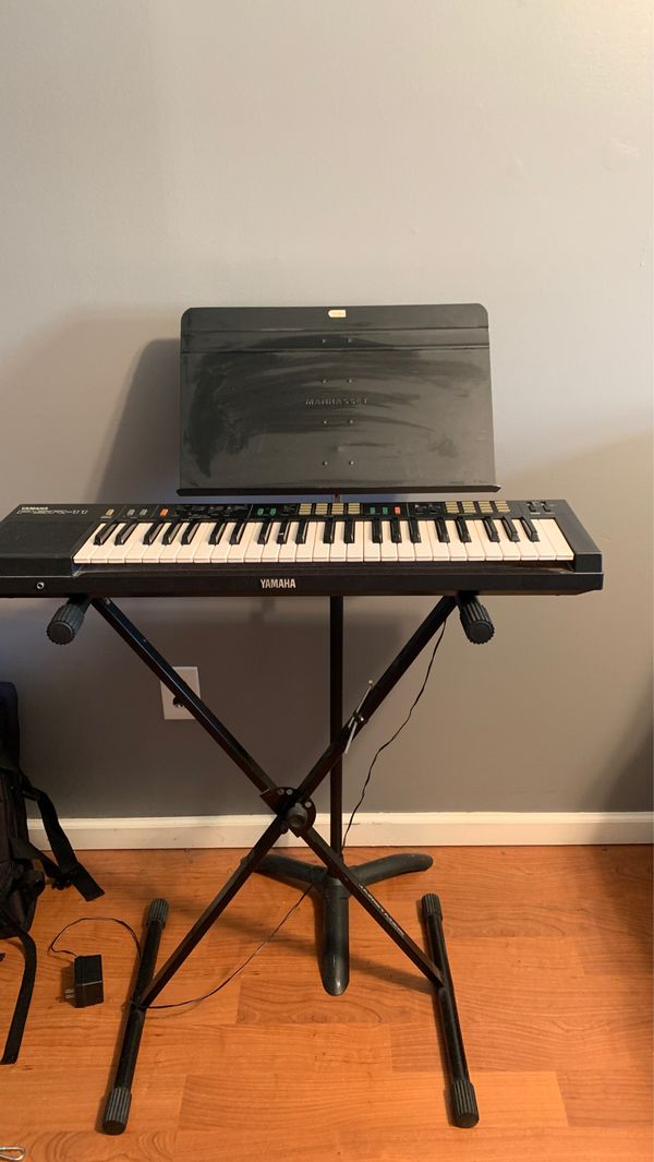 Yamaha PSR-11, keyboard stand and music stand for Sale in Ambler, PA