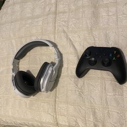 Xbox Series X  and turtle beach headset $350