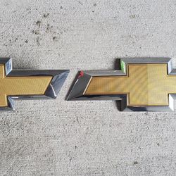 Chevy silverado Factory emblems.