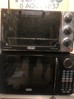 Microwave $15 - toaster $10 or BOTH for $20 = $10 each when buy both - Must come to Huntington Beach