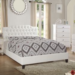 New White Queen Bedroom Set 
