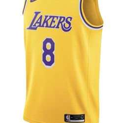 NBA LAL Icon Edition KB Swingman Jersay A/P/W Size S