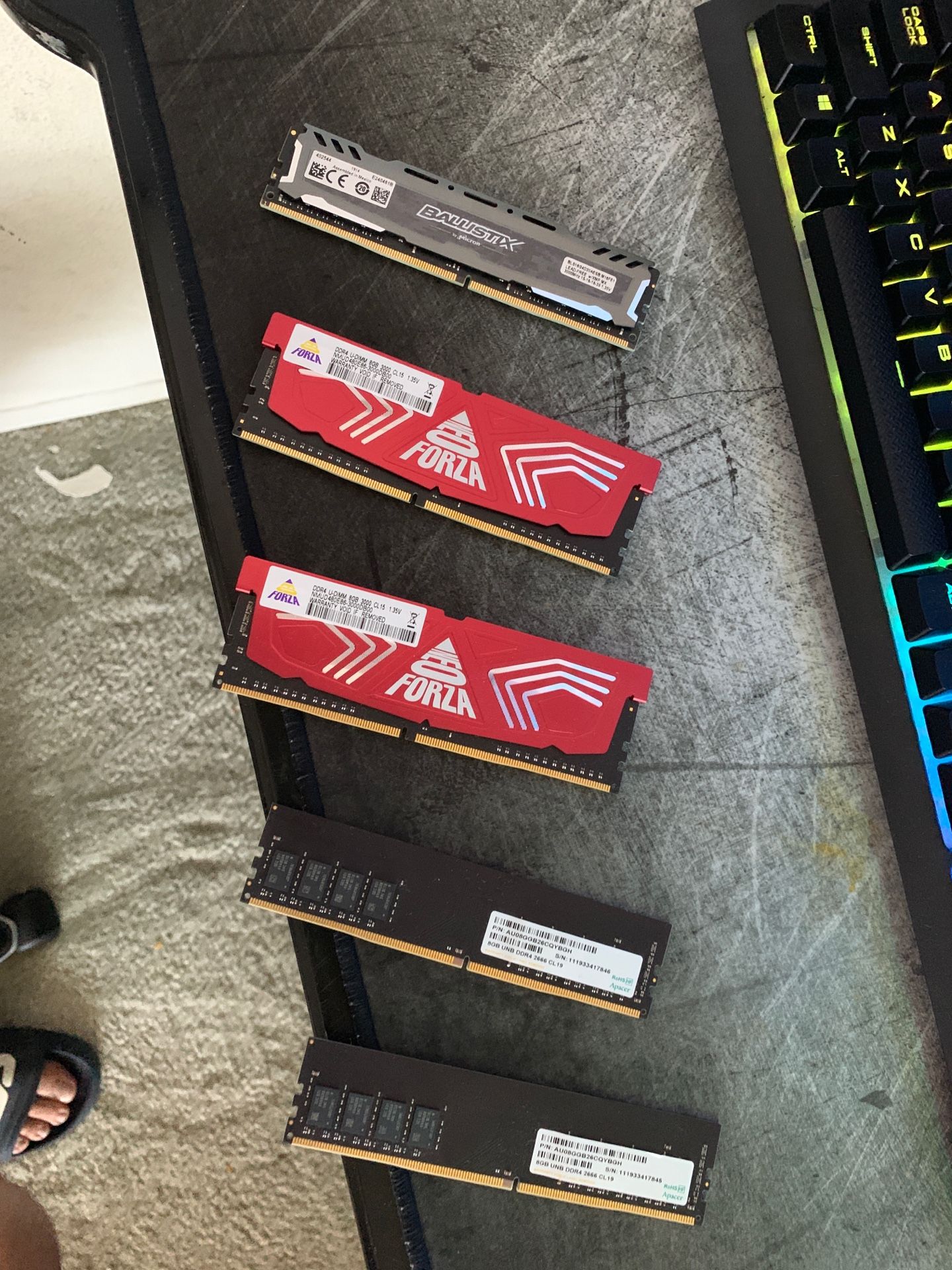 Various ram for sale