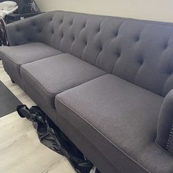 Modern 3 Seater Sofa Barely Used