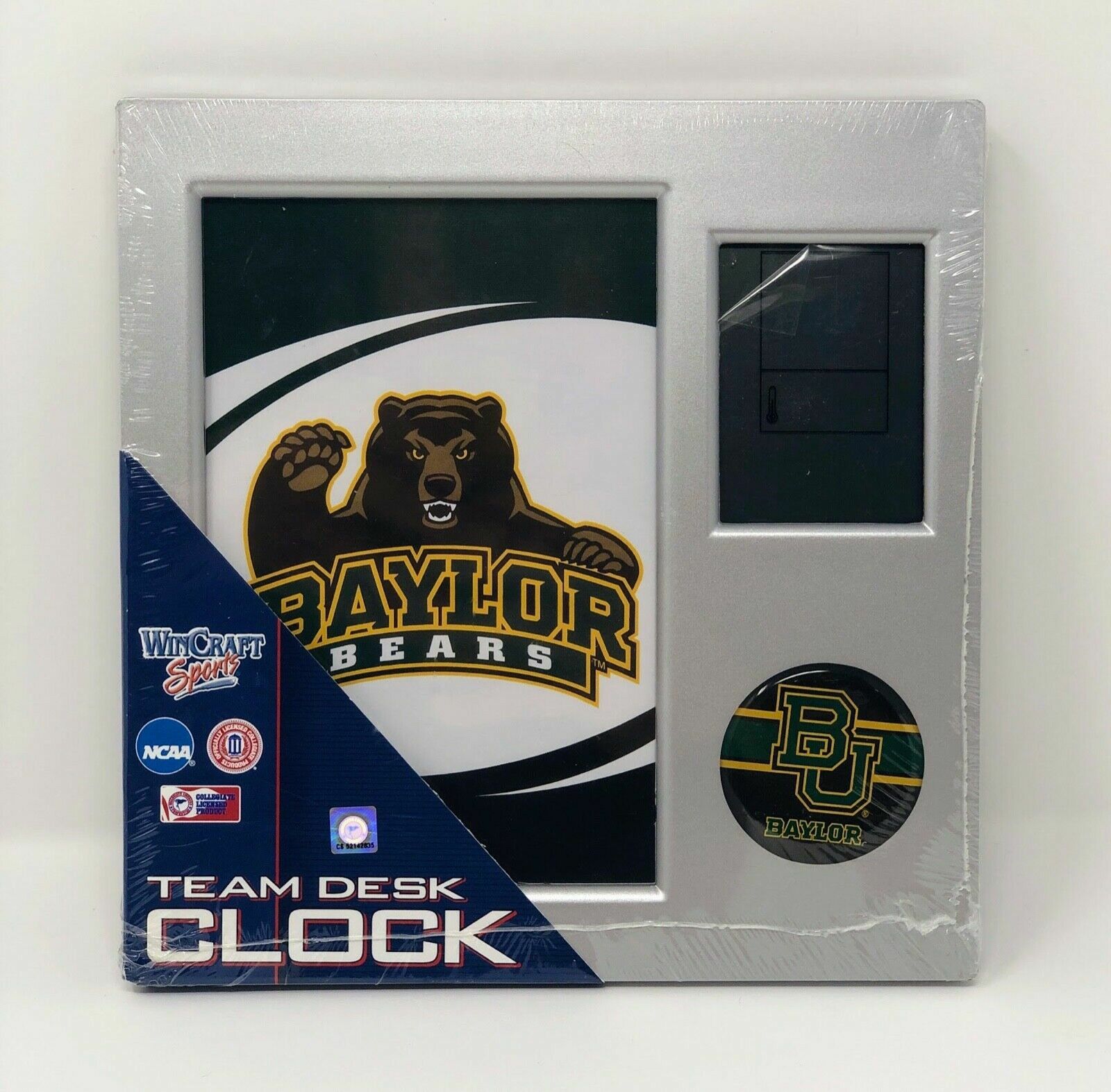 NCAA Baylor Bears Desk Clock Sport College Official