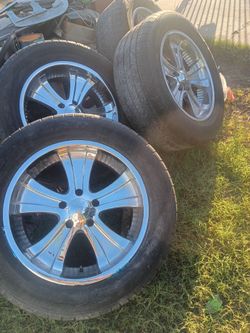 20 inch rims 5 lugs Dodge ram