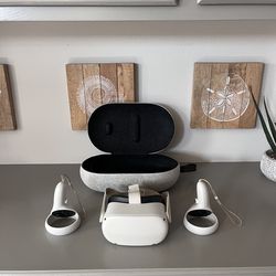 Meta Quest 2 VR Headset Bundle – Controllers + Charger