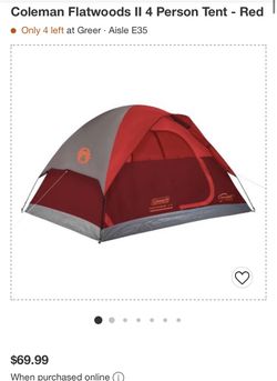 Colman 4 People Camping Tent 