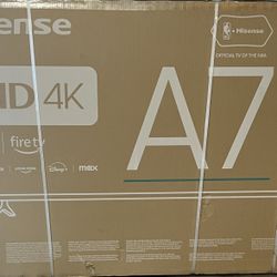 75” Hisense UHD 4K With Fire Tv 