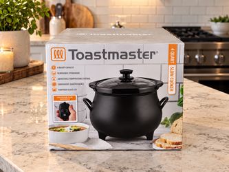 Toastmaster 4QT Black Cauldron Slow Cooker Halloween NEW