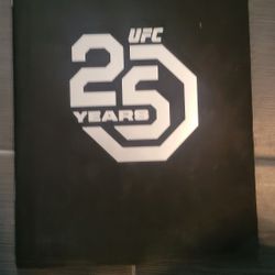 UFC 25th Anniversary Event Commemorative Program Limited Edition