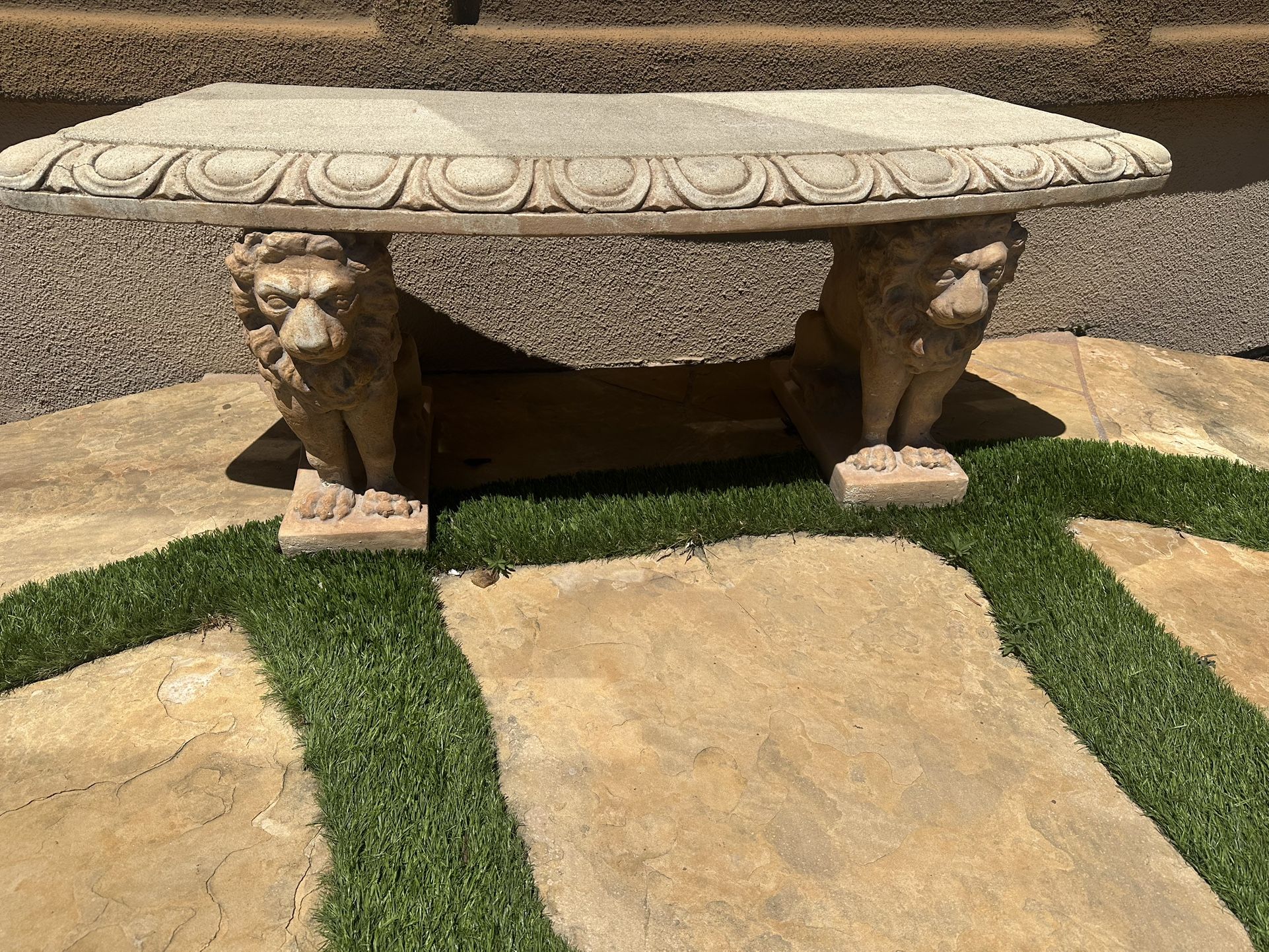 πΏ Beautiful Ornate Outdoor Stone Benches β Set of 3