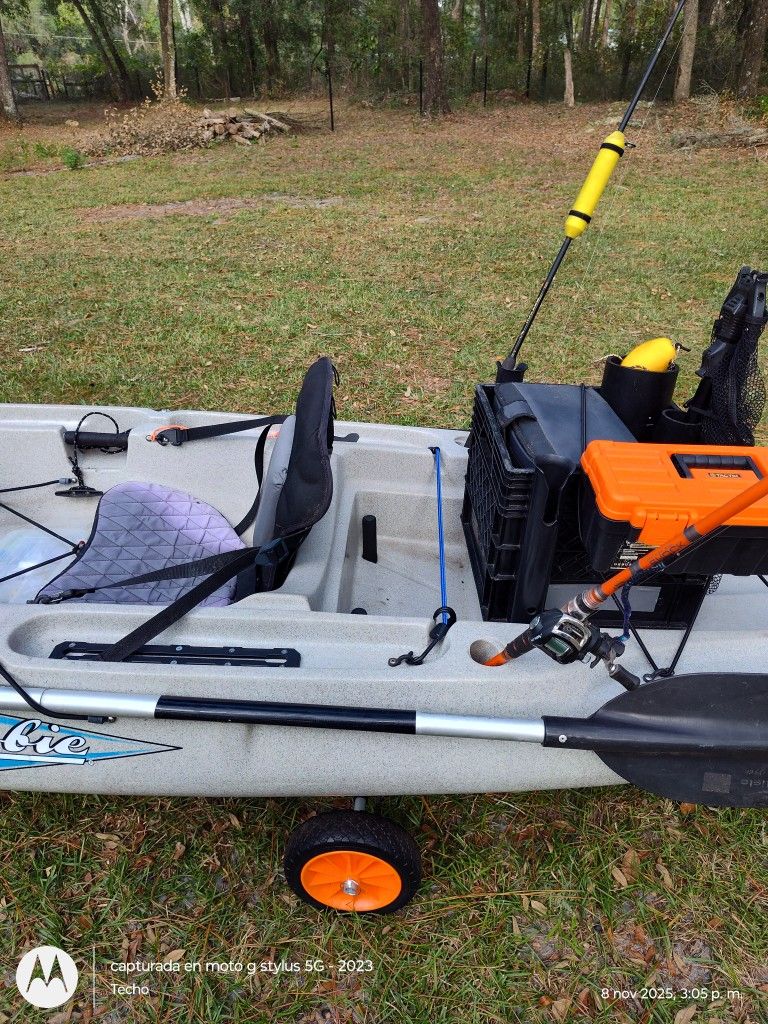 Kayak Ready For Fishing