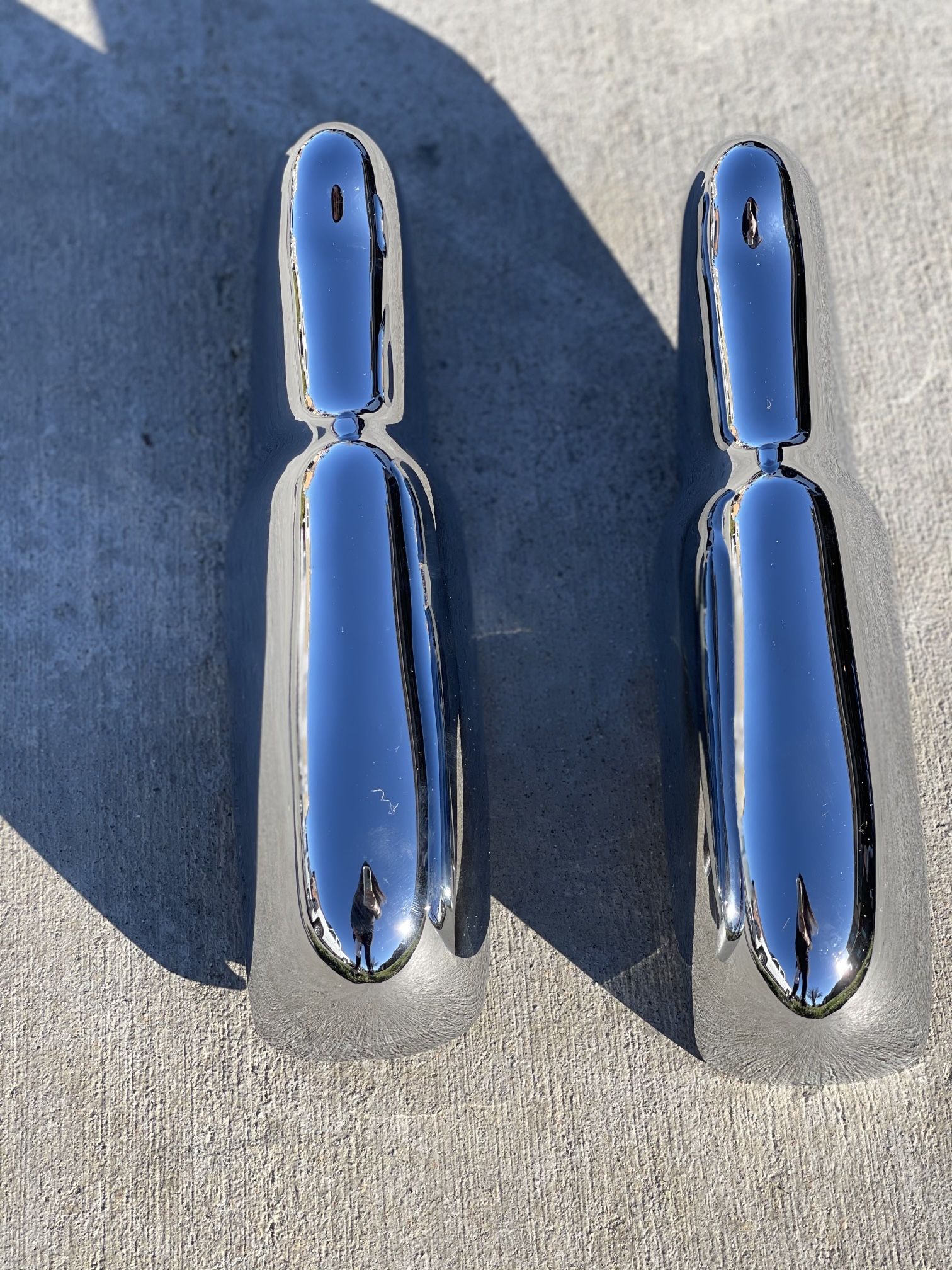 1951-52 Chevy Deluxe Rear Bumper Guards