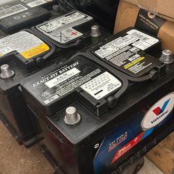 Top post fully charged batteries