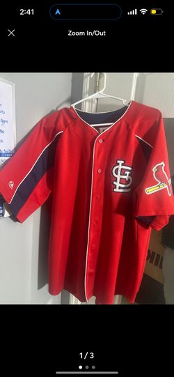 St.Louis Cardinals Stitched Majestic baseball jersey