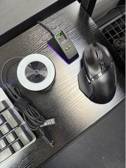 Razer Keyboard + Mouse + Webcam (Sell as bundle only)