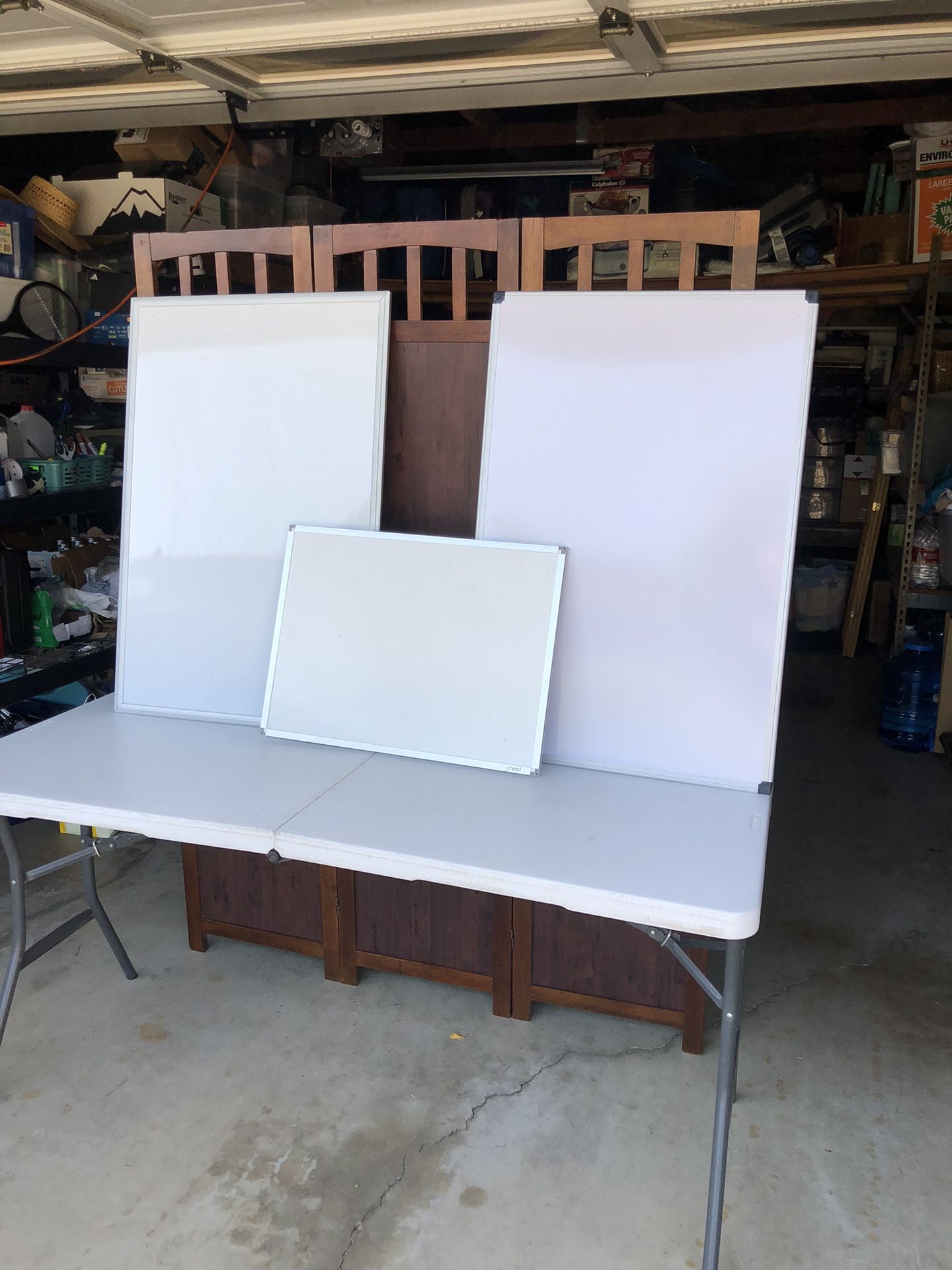 Set Of 3 Dry Erase Boards