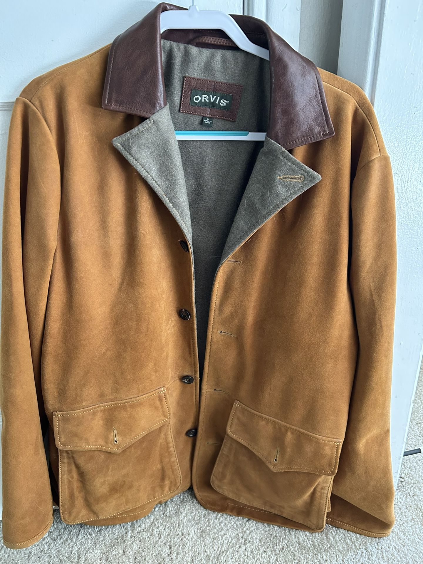 Orvis Leather Jacket (M)