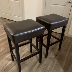 Leather Counter stools