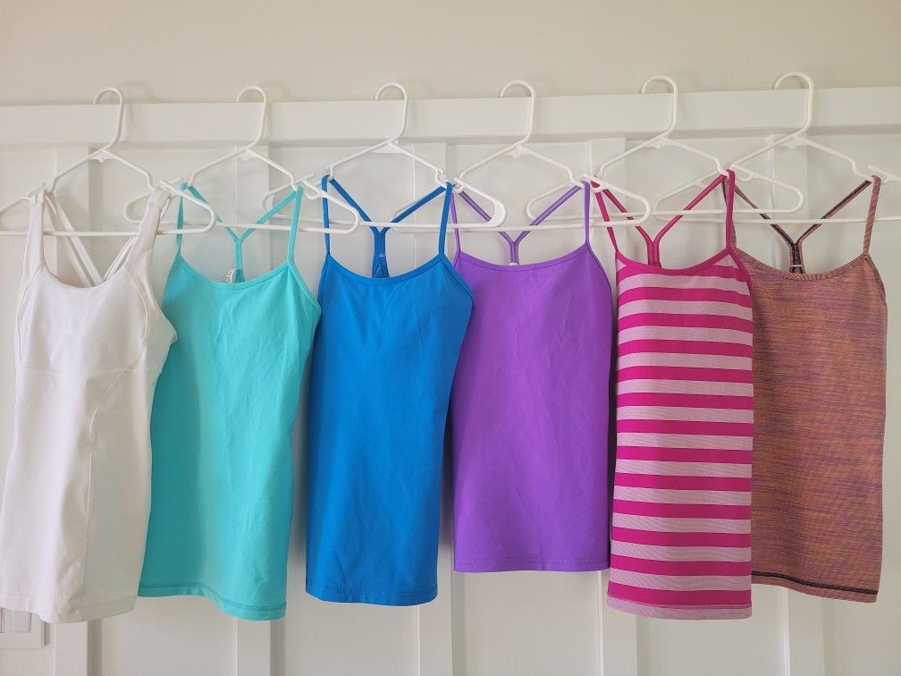 Lululemon Power Y Tanks