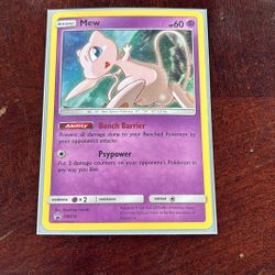 Mew Pokémon Card