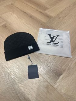 Louis Vuitton Black Knit Beanie