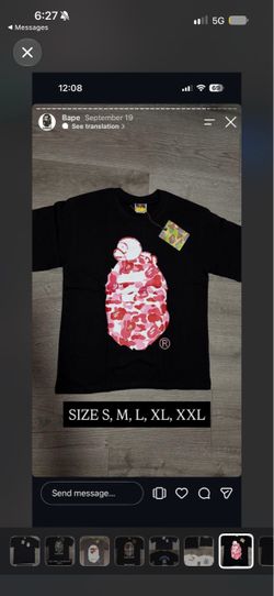 Bape shirt