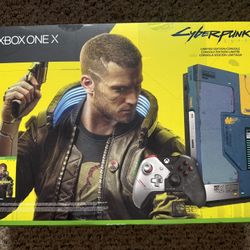 Xbox One X Cyberpunk 2077 Limited Edition