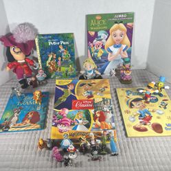 Disney Classics Figurines And Books 