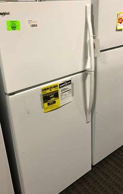 Brand New Whirlpool Top Freezer Refrigerator (Model:WRT314TFDW) Y4BW