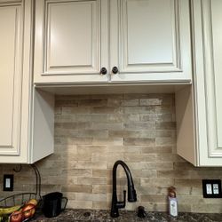 Beige/Brown 2x10in Italian Porcelain Tile For Backsplash