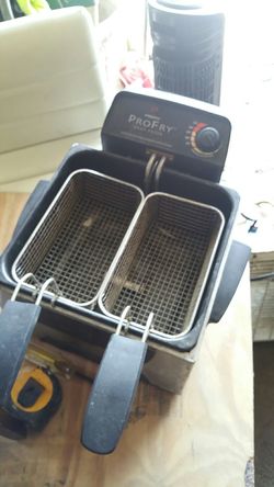 Presto profry double fryer