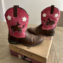 Girls Size 3 Western Light Up Boots