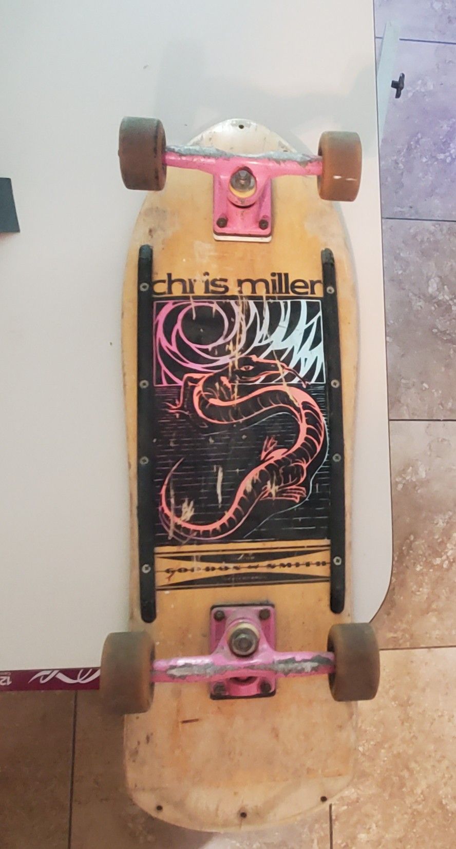 Skateboard Vintage GORDON SMITH Chris Miller